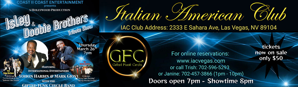 Isley & Doobie Brothers Tribute Show