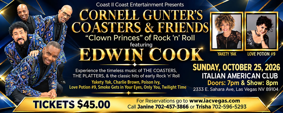 Cornell Gunters Coasters & Friends Edwin Cook